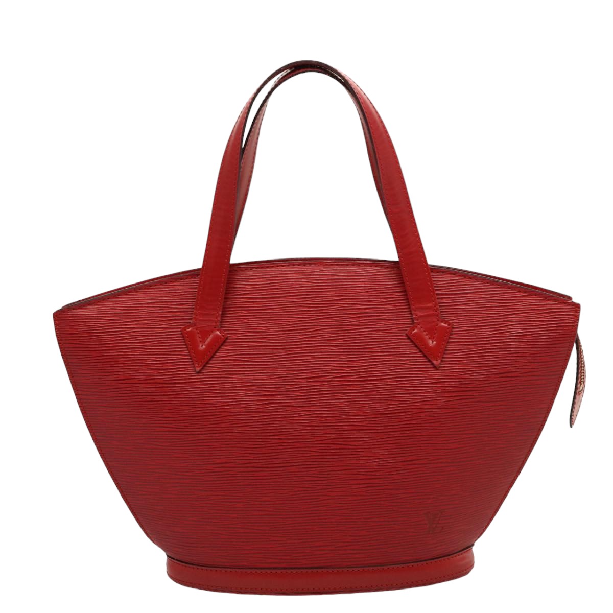 LOUIS VUITTON Epi Saint Jacques Shoulder Bag Red M52277 LV 75750