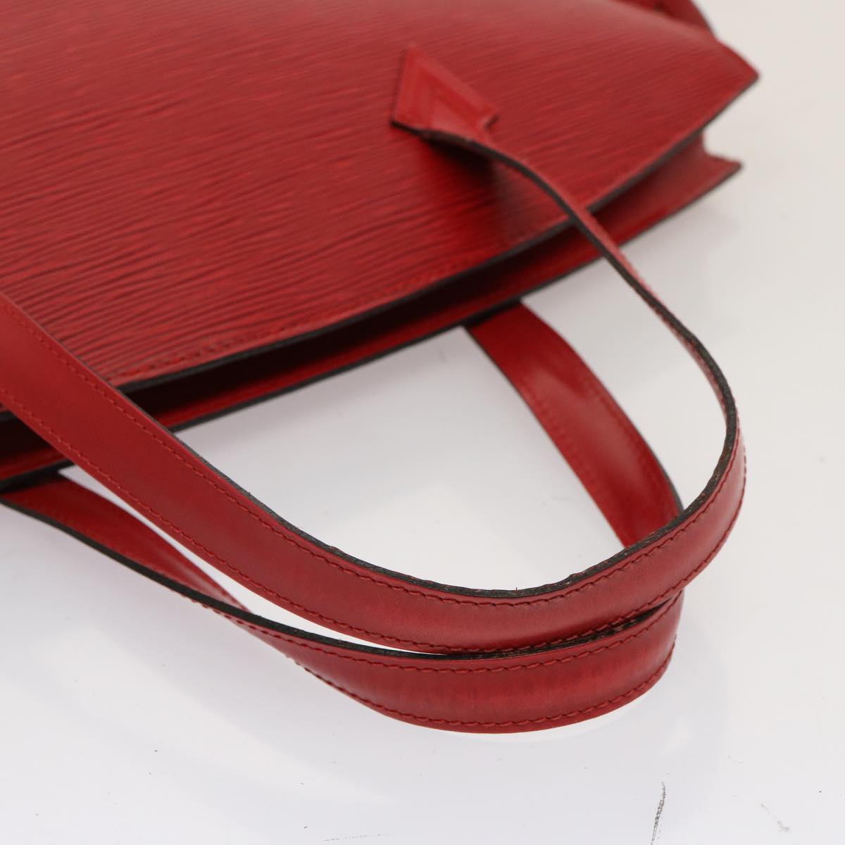 LOUIS VUITTON Epi Saint Jacques Shoulder Bag Red M52277 LV 75750