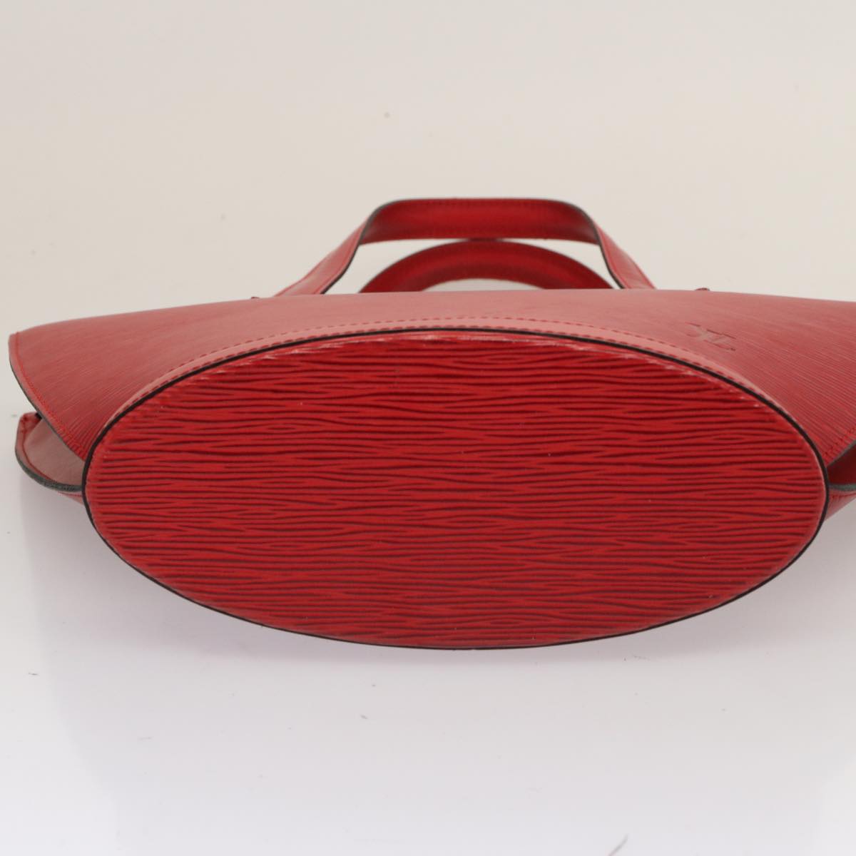 LOUIS VUITTON Epi Saint Jacques Shoulder Bag Red M52277 LV 75750