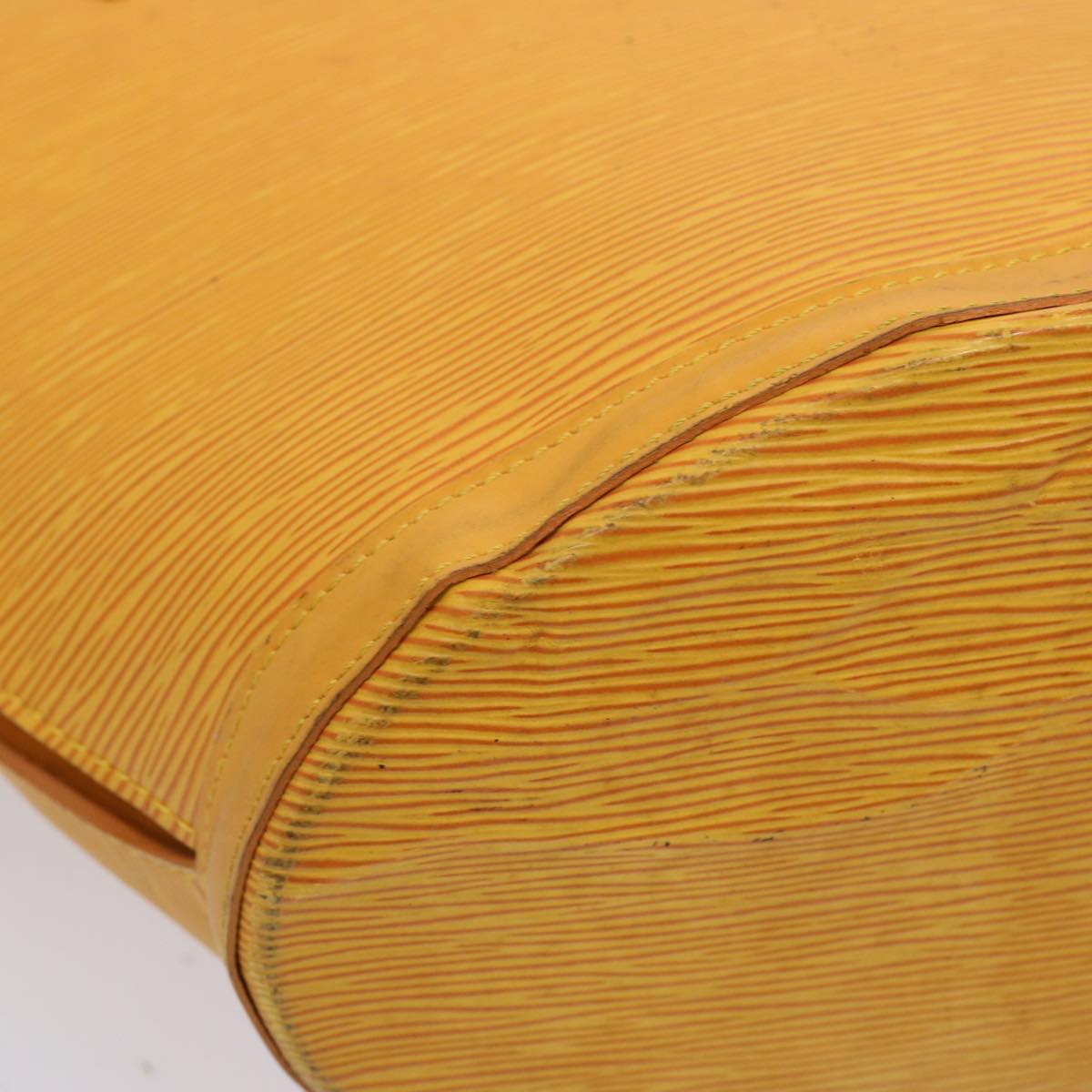 LOUIS VUITTON Epi Saint Jacques Shopping Shoulder Bag Yellow M52269 75751