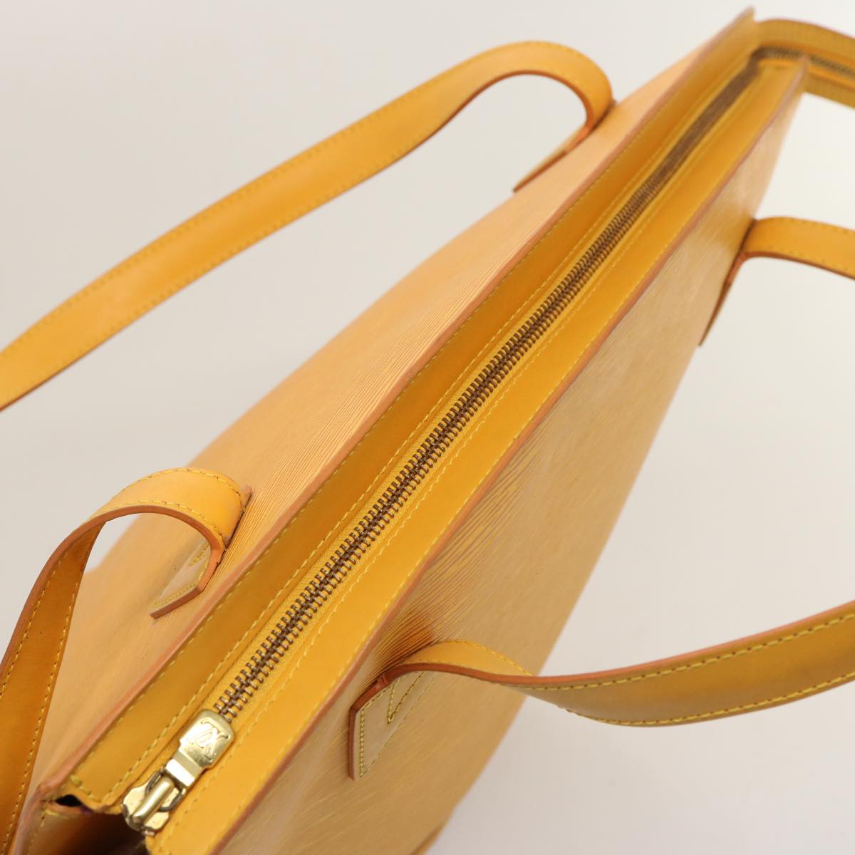 LOUIS VUITTON Epi Saint Jacques Shopping Shoulder Bag Yellow M52269 75751