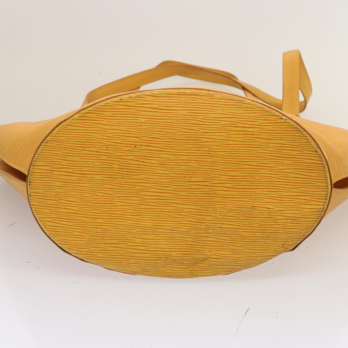 LOUIS VUITTON Epi Saint Jacques Shopping Shoulder Bag Yellow M52269 75751