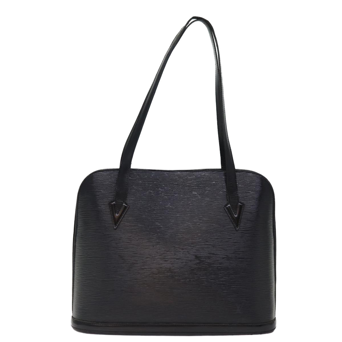LOUIS VUITTON Epi Lussac Shoulder Bag Black M52282 LV 75752