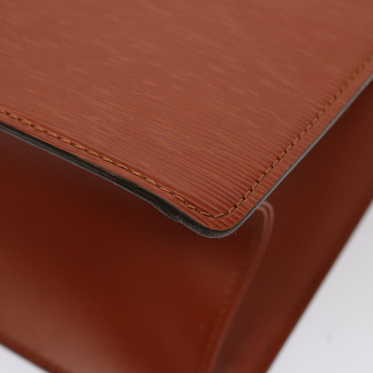 LOUIS VUITTON Epi Riviera Hand Bag Brown M48183 LV 75753