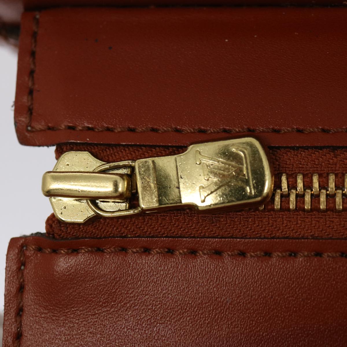 LOUIS VUITTON Epi Riviera Hand Bag Brown M48183 LV 75753