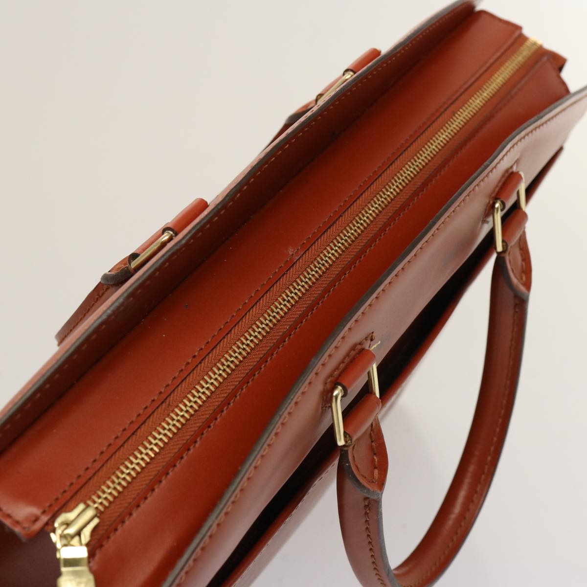 LOUIS VUITTON Epi Riviera Hand Bag Brown M48183 LV 75753