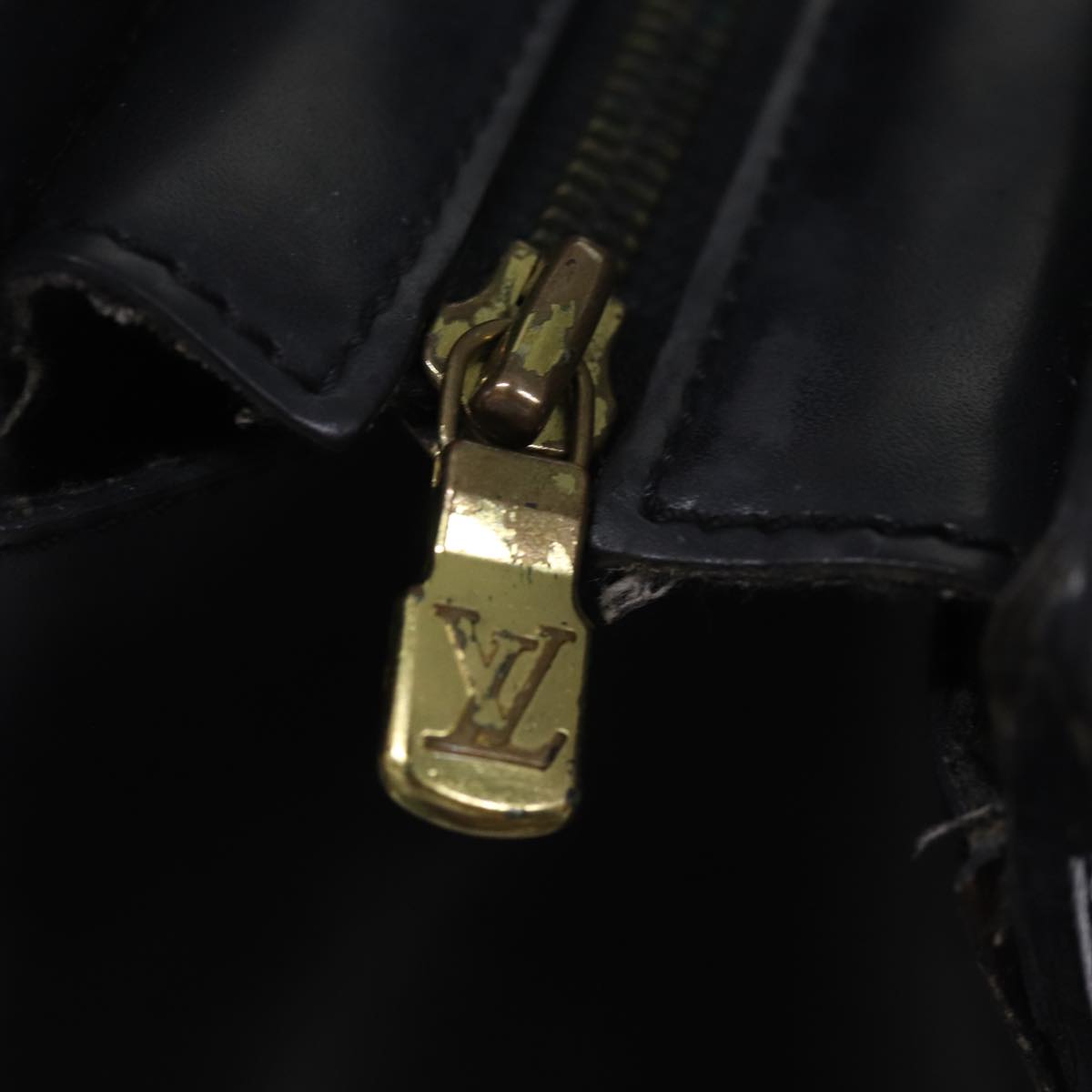 LOUIS VUITTON Epi Riviera Hand Bag Noir Black M48182 LV 75754