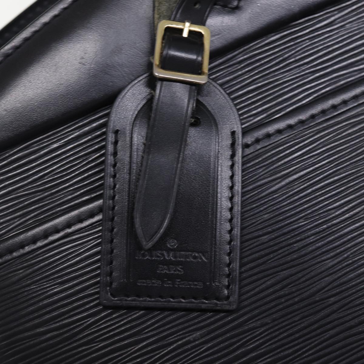 LOUIS VUITTON Epi Riviera Hand Bag Noir Black M48182 LV 75754