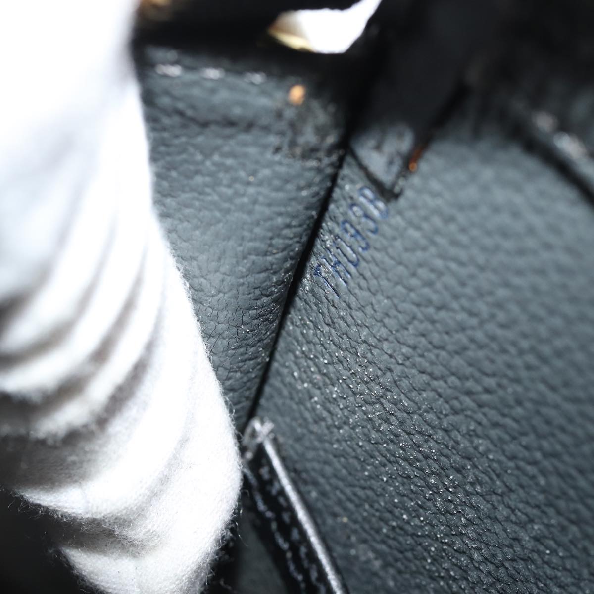 LOUIS VUITTON Epi Riviera Hand Bag Noir Black M48182 LV 75755