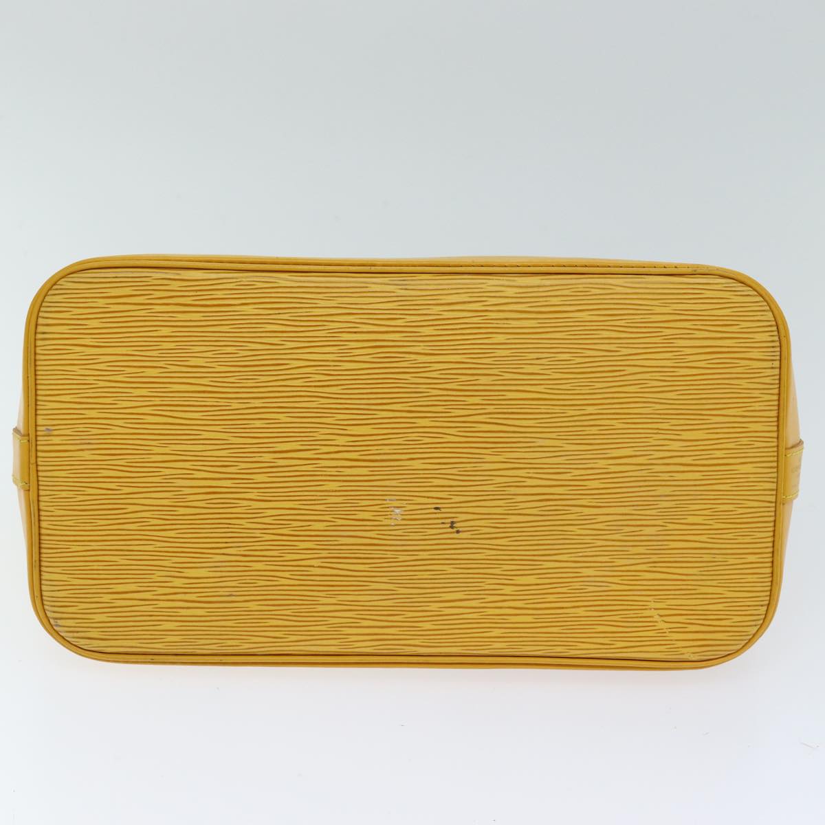 LOUIS VUITTON Epi Alma Hand Bag Tassili Yellow M52149 LV 75756