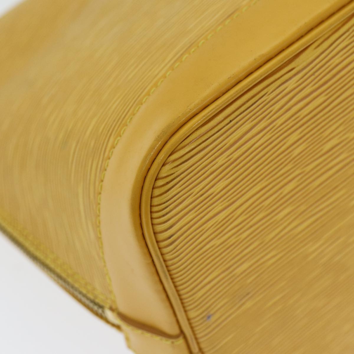 LOUIS VUITTON Epi Alma Hand Bag Tassili Yellow M52149 LV 75756