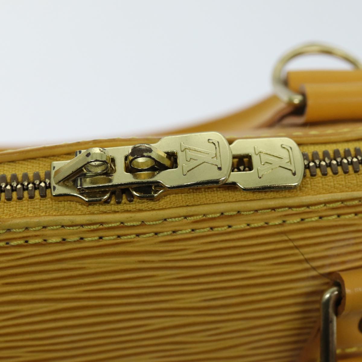 LOUIS VUITTON Epi Alma Hand Bag Tassili Yellow M52149 LV 75756