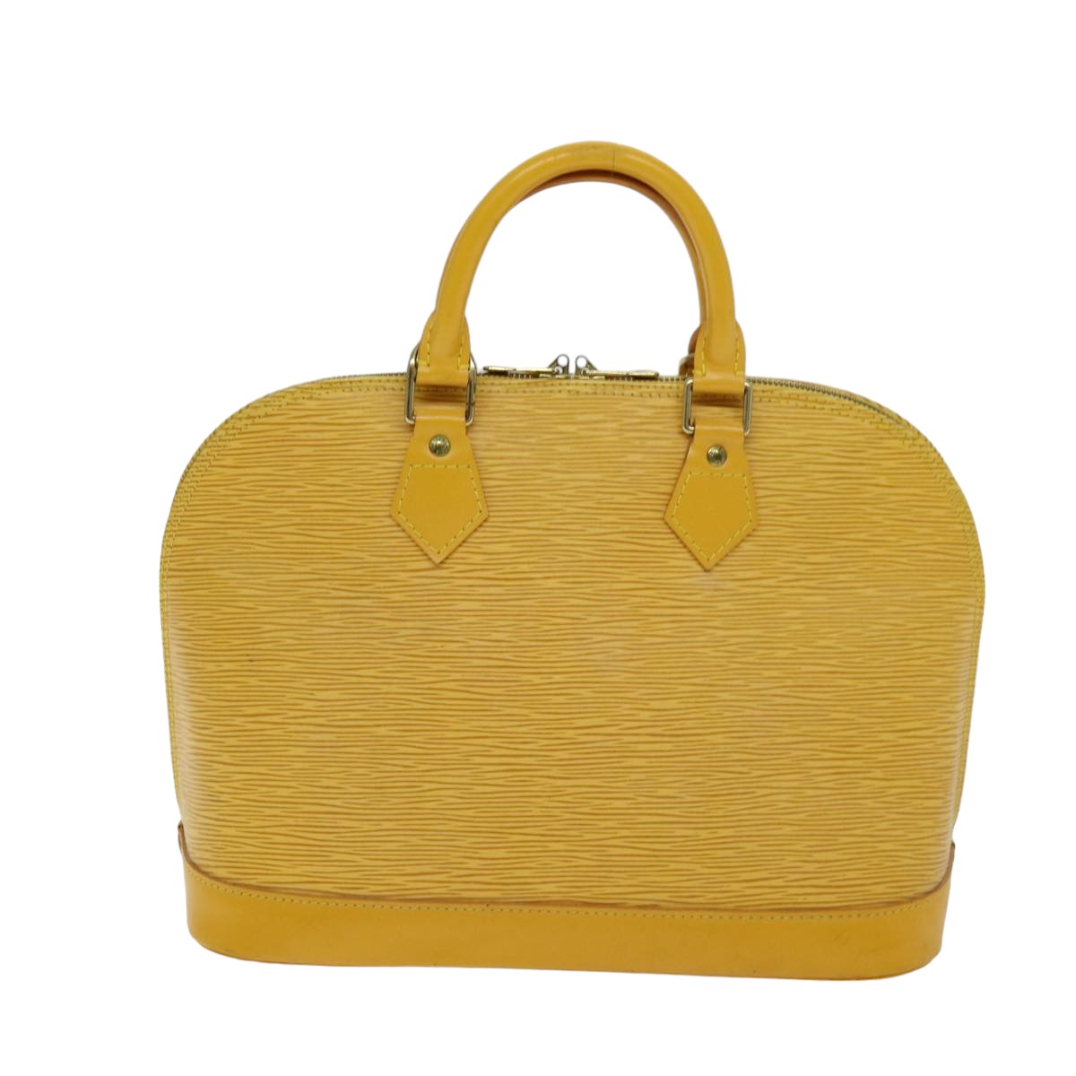 LOUIS VUITTON Epi Alma Hand Bag Tassili Yellow M52149 LV 75756