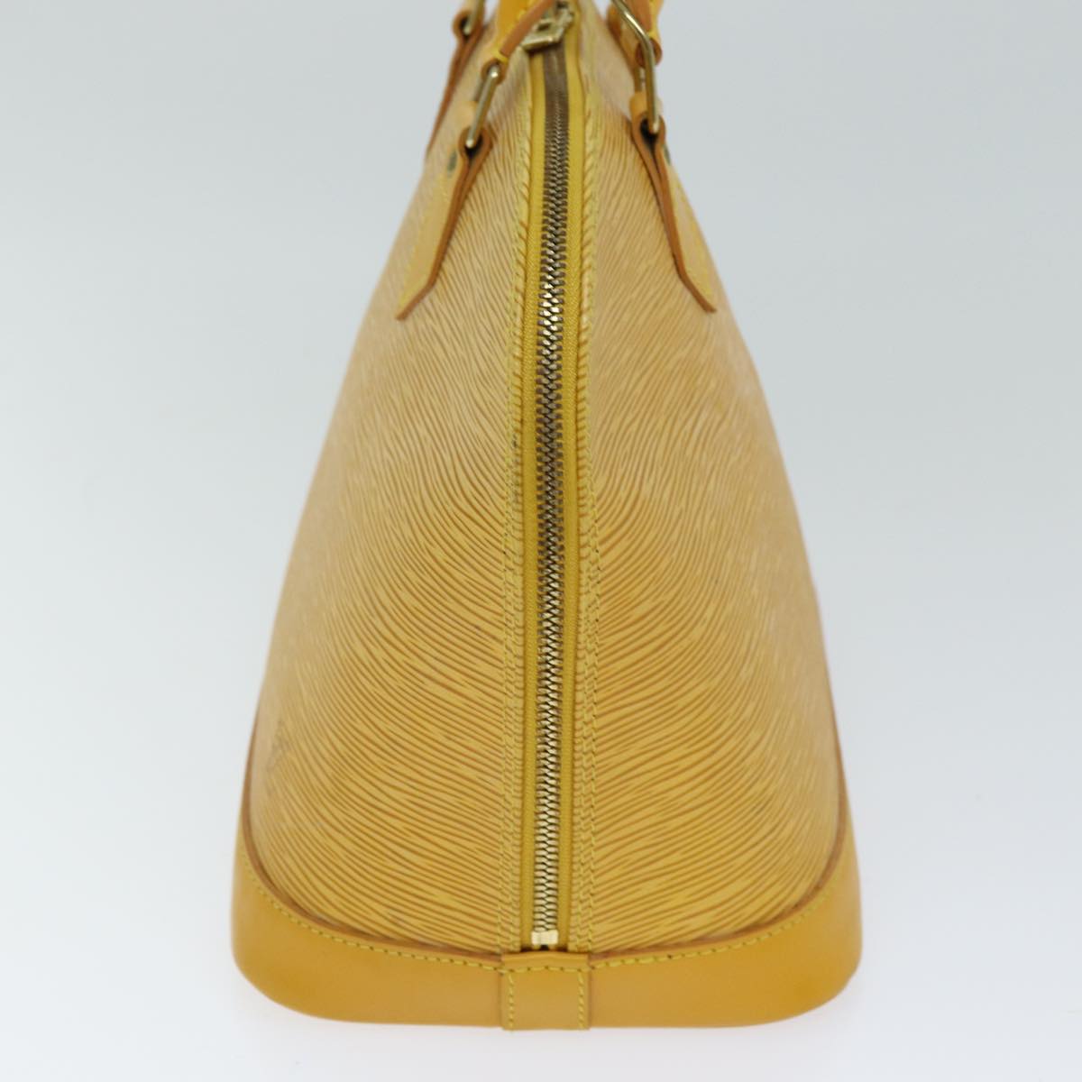 LOUIS VUITTON Epi Alma Hand Bag Tassili Yellow M52149 LV 75756