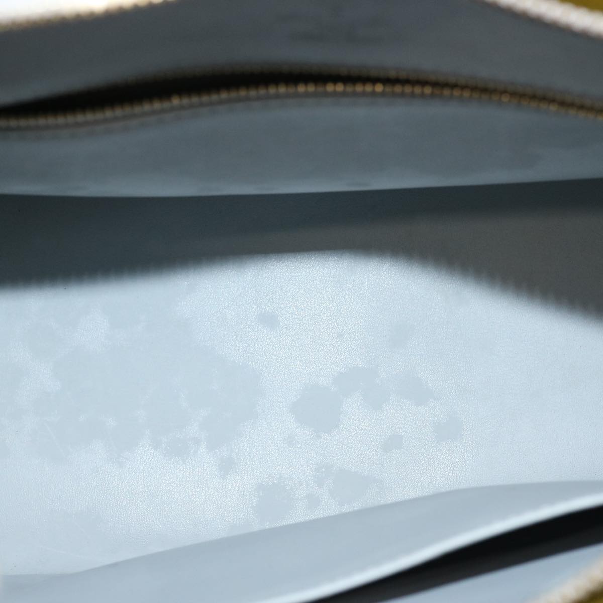 LOUIS VUITTON Monogram Vernis Houston Hand Bag Gris M91053 LV 75759