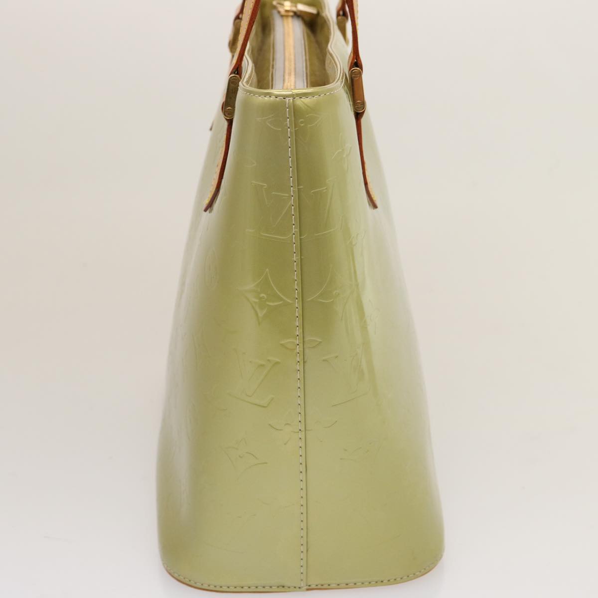 LOUIS VUITTON Monogram Vernis Houston Hand Bag Gris M91053 LV 75759