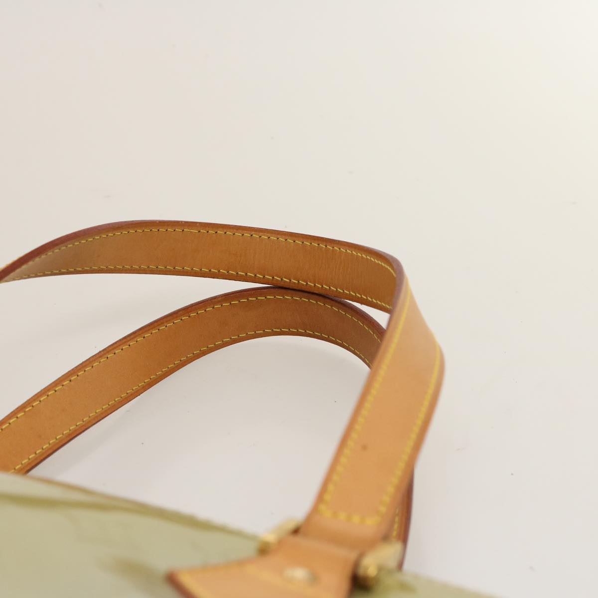 LOUIS VUITTON Monogram Vernis Houston Hand Bag Gris M91053 LV 75759