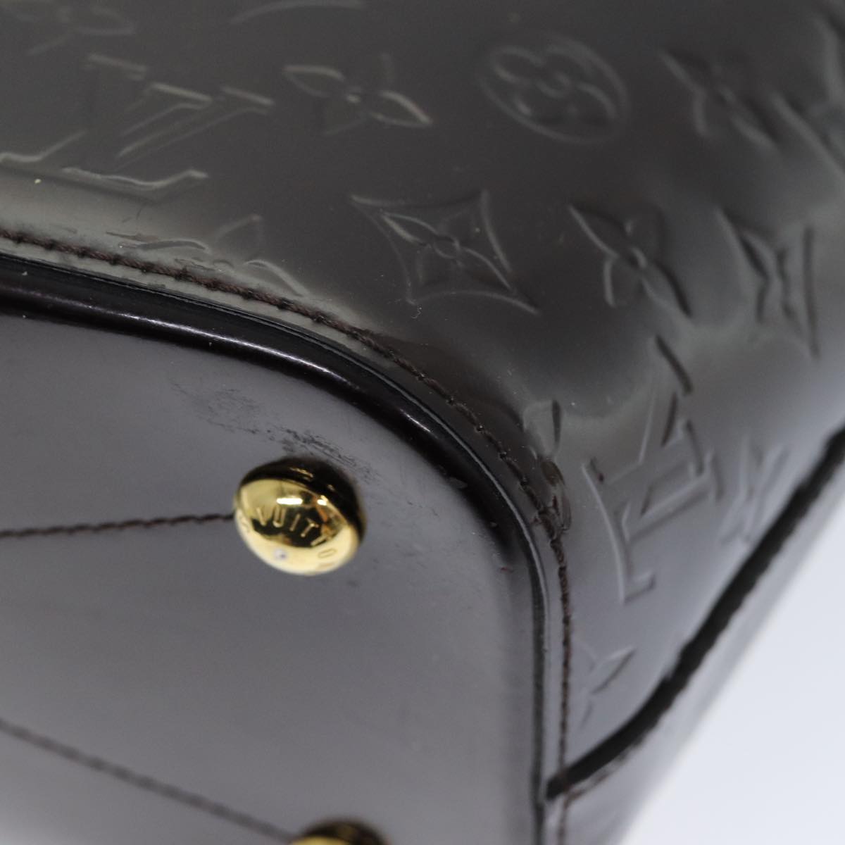 LOUIS VUITTON Monogram Vernis Montebello MM Bag 2way Amarante M90163 75763