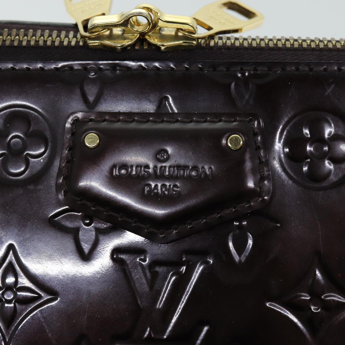 LOUIS VUITTON Monogram Vernis Montebello MM Bag 2way Amarante M90163 75763