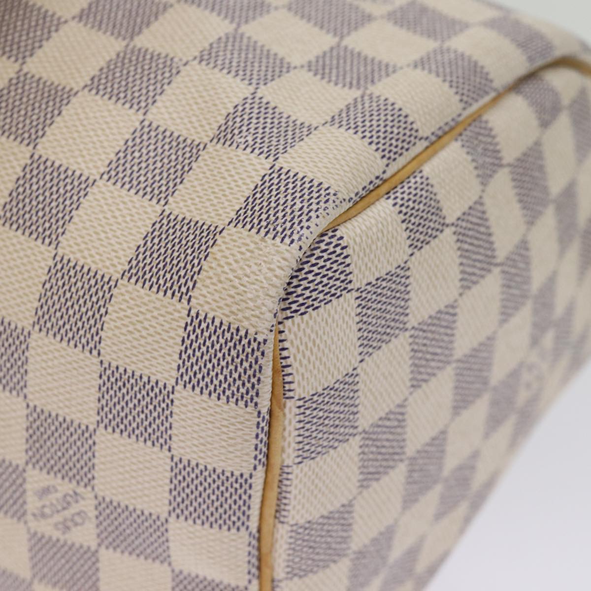 LOUIS VUITTON Damier Azur Speedy 25 Hand Bag N41534 LV 75765