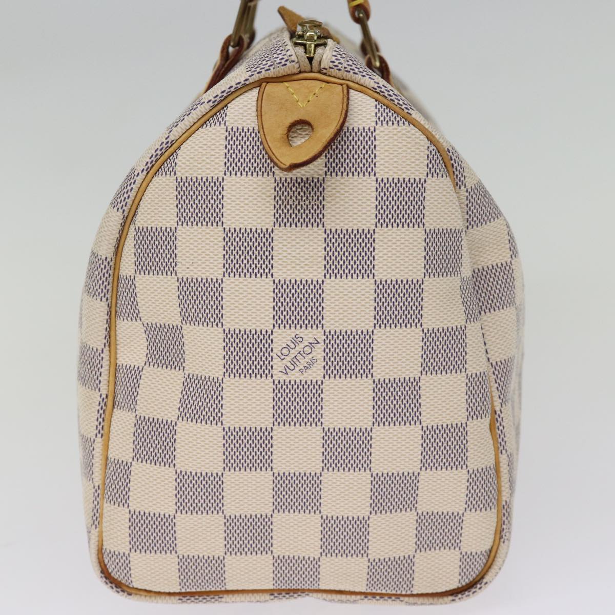 LOUIS VUITTON Damier Azur Speedy 25 Hand Bag N41534 LV 75765