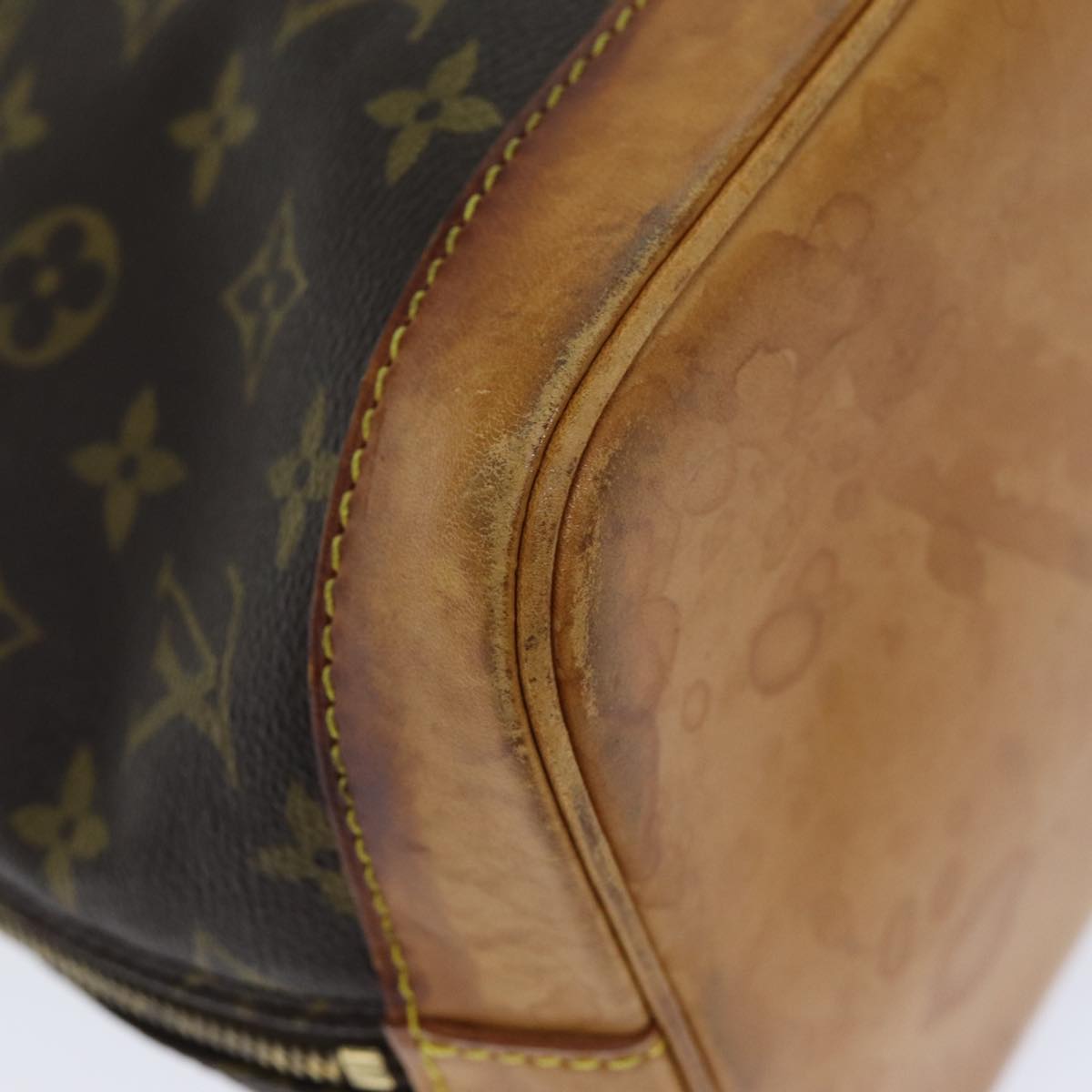 LOUIS VUITTON Monogram Alma Hand Bag M51130 LV 75770