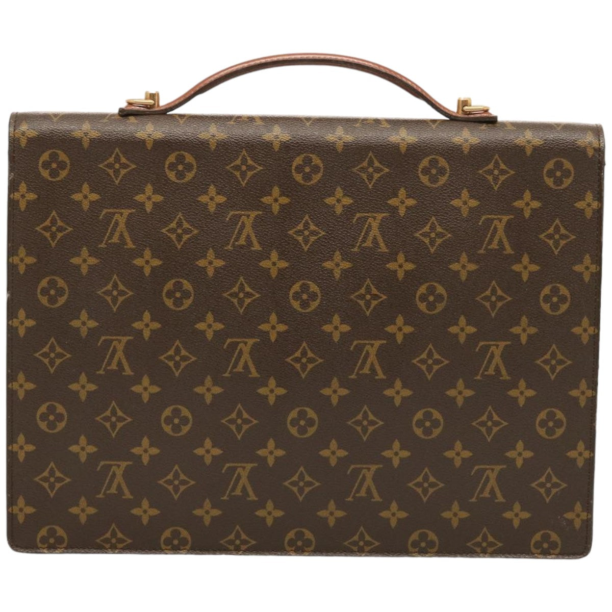 LOUIS VUITTON Monogram Porte Documents Bandouliere Bag M53338 LV 75779