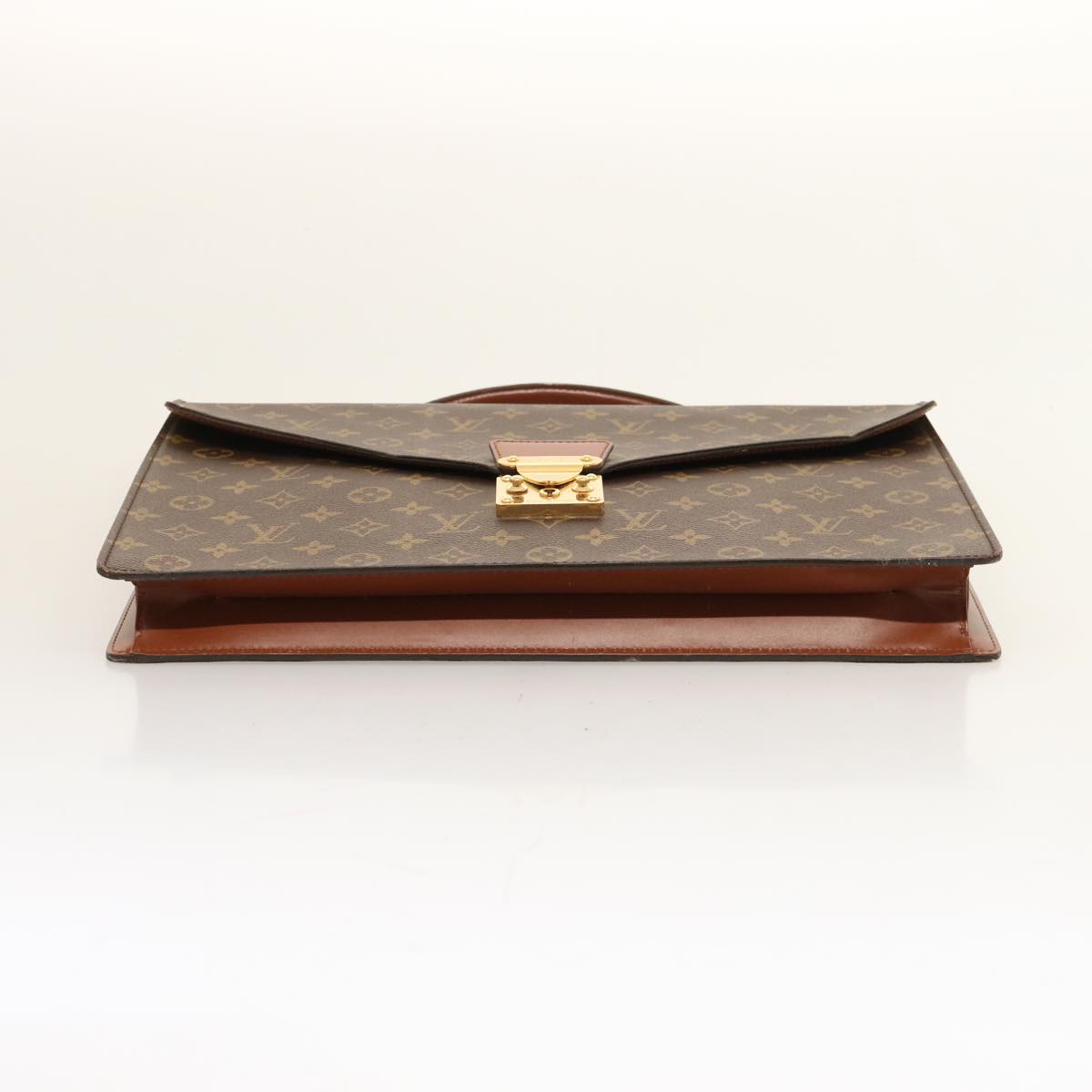 LOUIS VUITTON Monogram Porte Documents Bandouliere Bag M53338 LV 75779