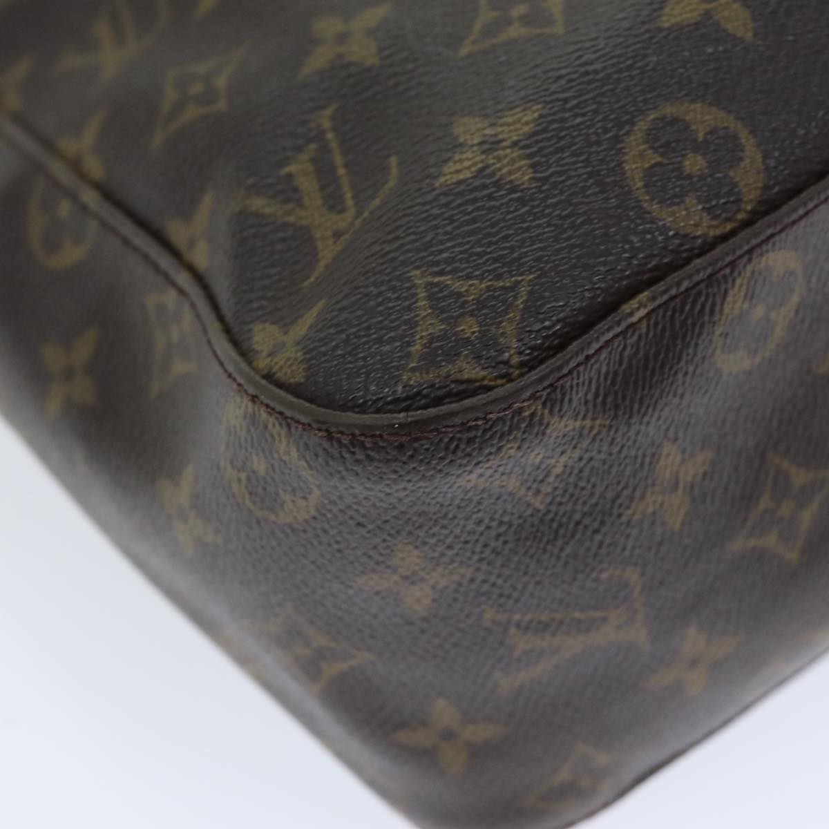 LOUIS VUITTON Monogram Looping GM Shoulder Bag M51145 LV 75780