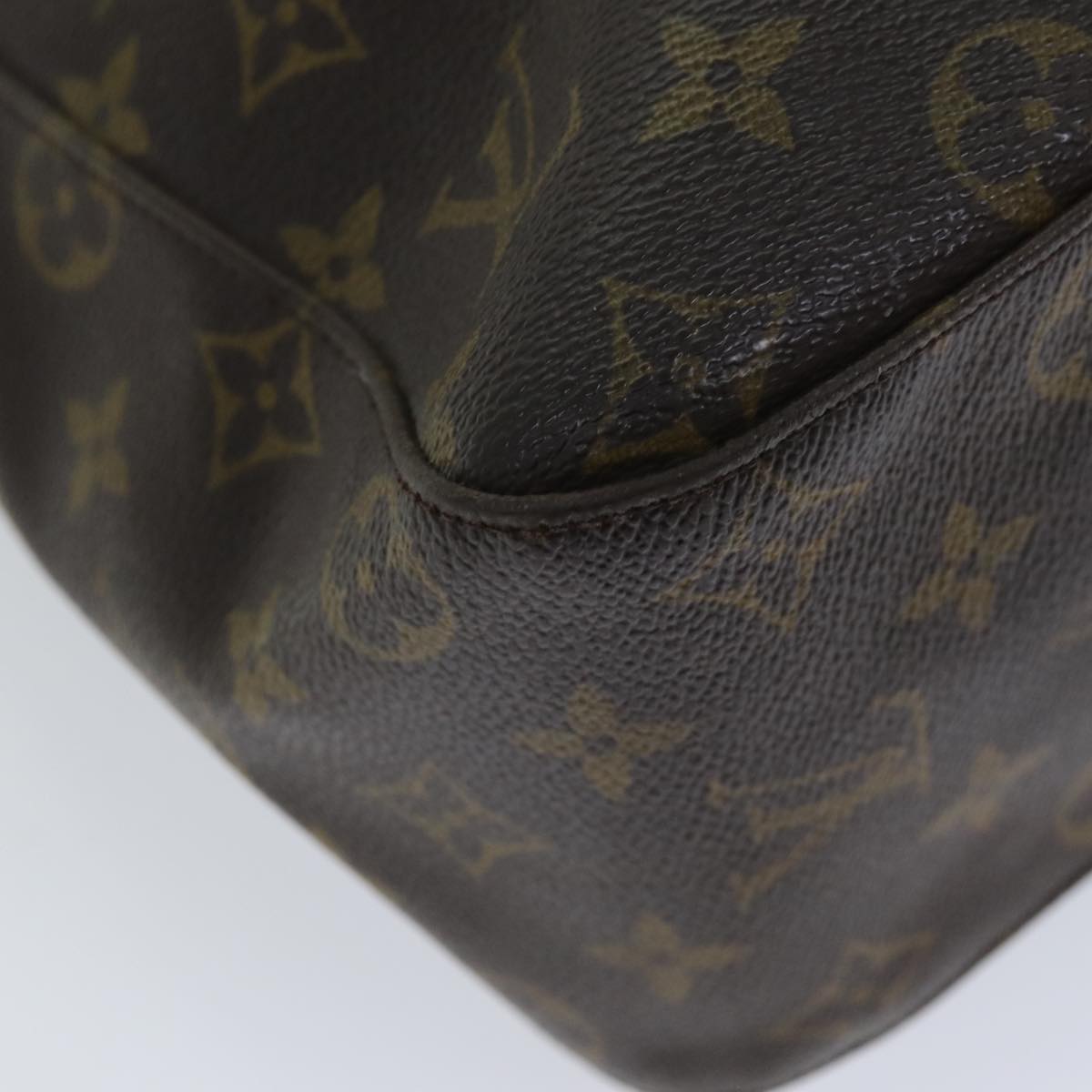 LOUIS VUITTON Monogram Looping GM Shoulder Bag M51145 LV 75781