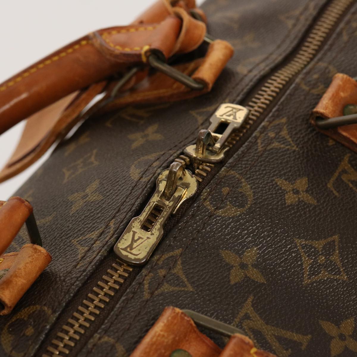 LOUIS VUITTON Monogram Keepall Bandouliere 50 Boston Bag M41416 LV 75790