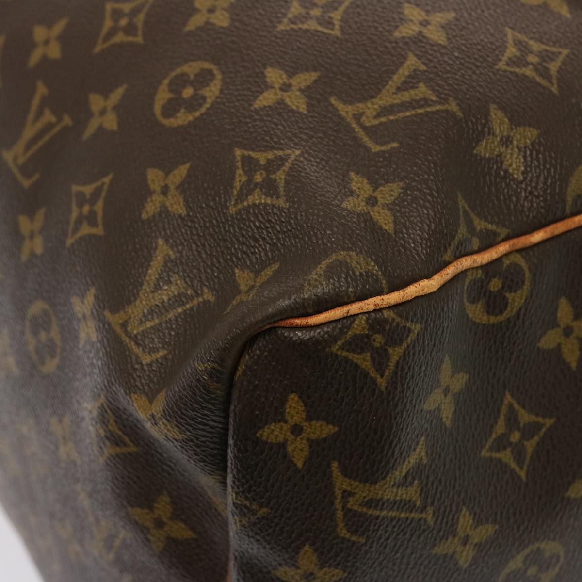 LOUIS VUITTON Monogram Keepall 55 Boston Bag M41424 LV 75793