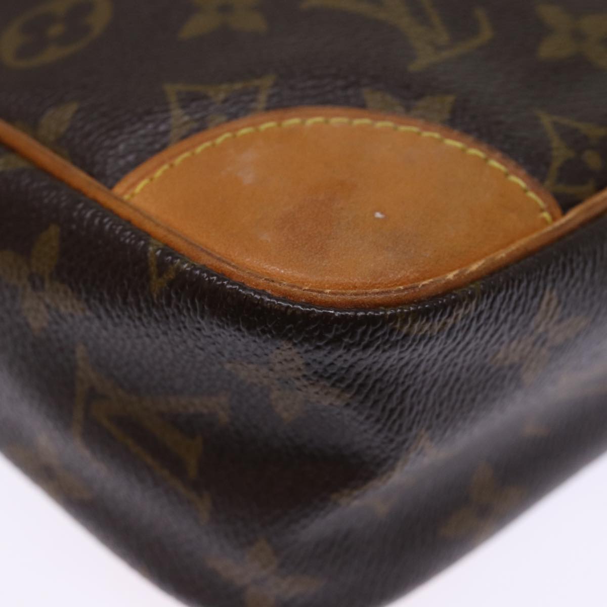 LOUIS VUITTON Monogram Compiegne 28 Clutch Bag M51845 LV 75853