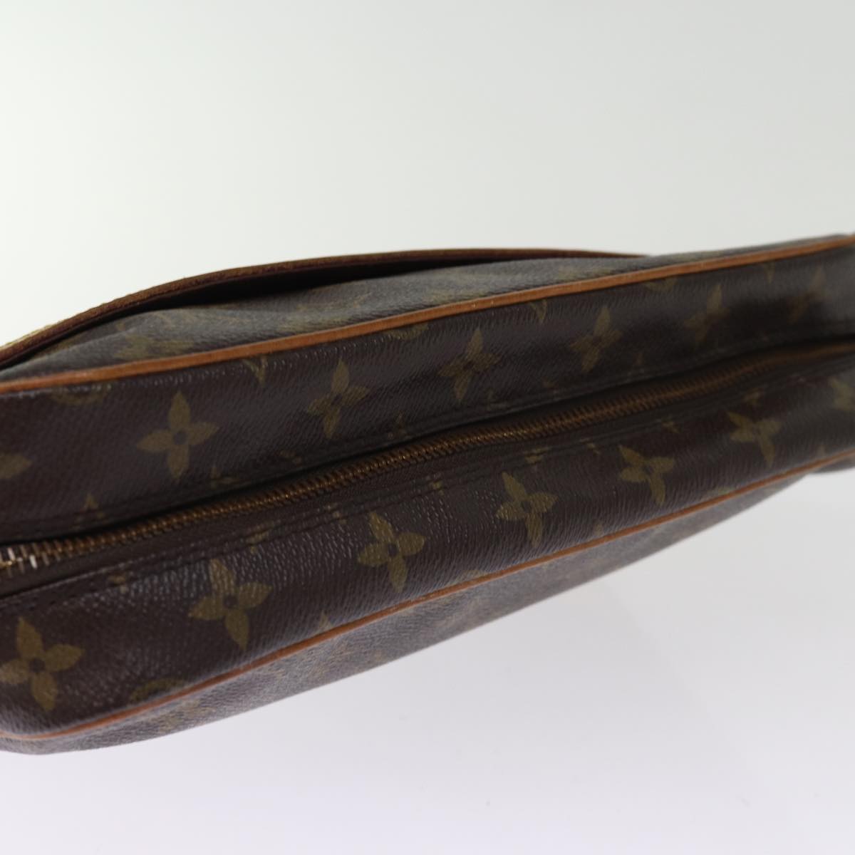 LOUIS VUITTON Monogram Compiegne 28 Clutch Bag M51845 LV 75853