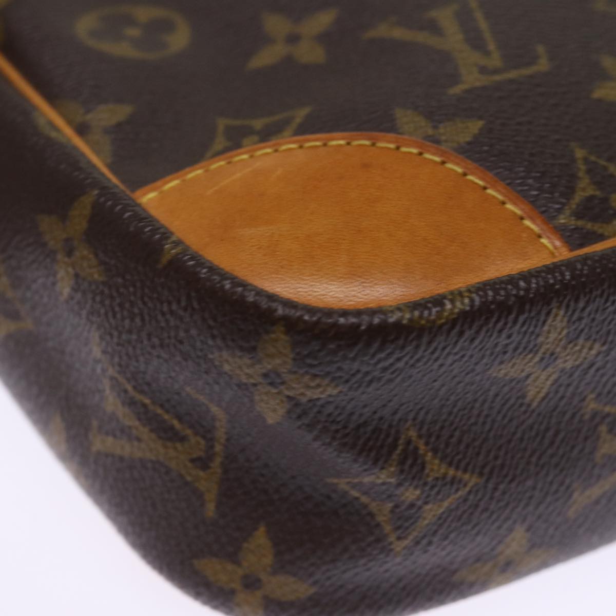 LOUIS VUITTON Monogram Compiegne 28 Clutch Bag M51845 LV 75854