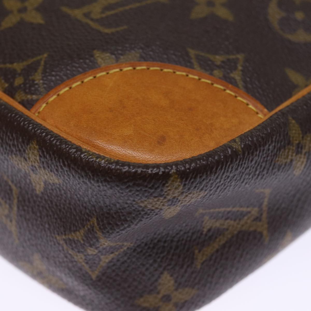 LOUIS VUITTON Monogram Compiegne 28 Clutch Bag M51845 LV 75854