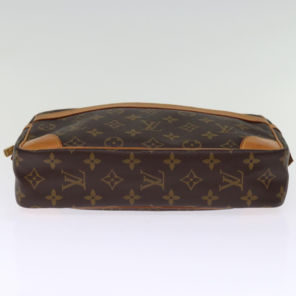 LOUIS VUITTON Monogram Compiegne 28 Clutch Bag M51845 LV 75855