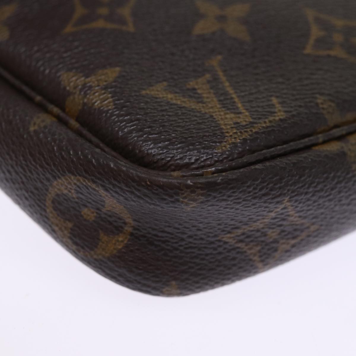 LOUIS VUITTON Monogram Pochette Accessoires Pouch M51980 LV 75856