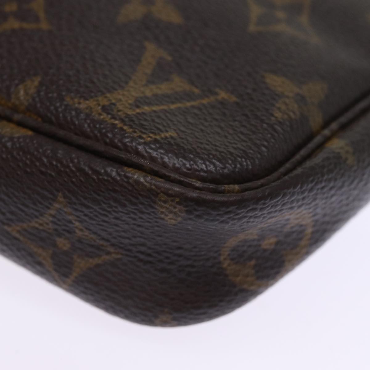 LOUIS VUITTON Monogram Pochette Accessoires Pouch M51980 LV 75856