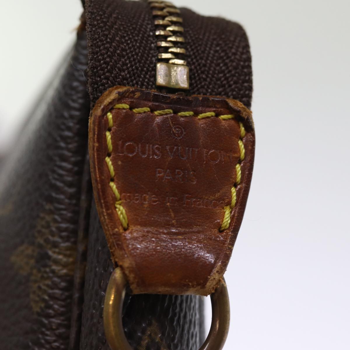 LOUIS VUITTON Monogram Pochette Accessoires Pouch M51980 LV 75856