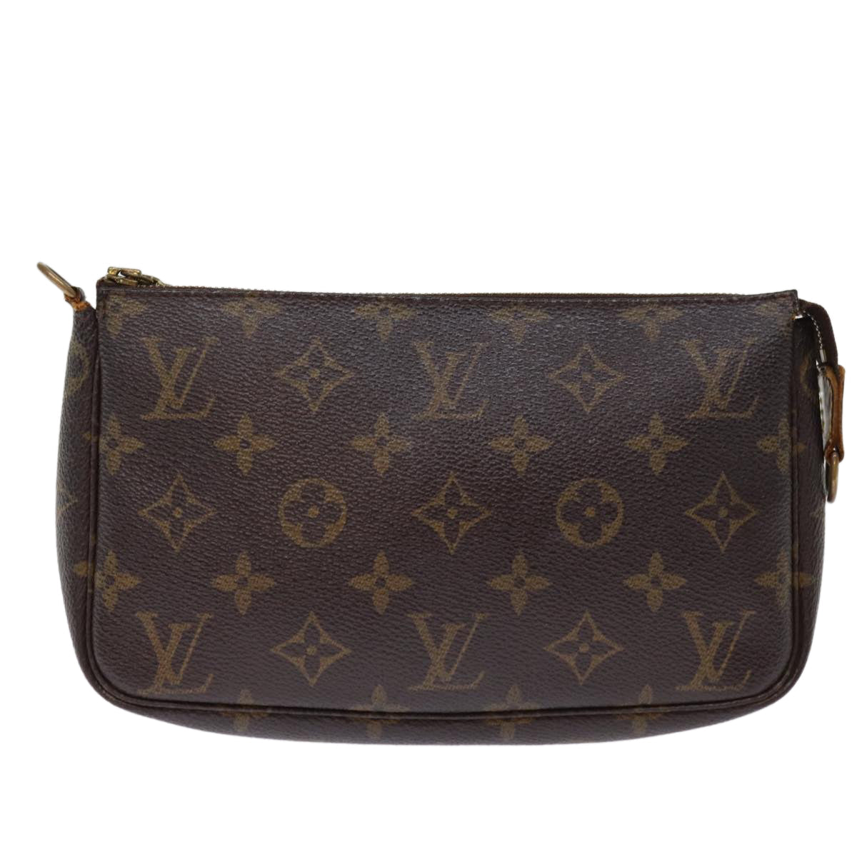 LOUIS VUITTON Monogram Pochette Accessoires Pouch M51980 LV 75856