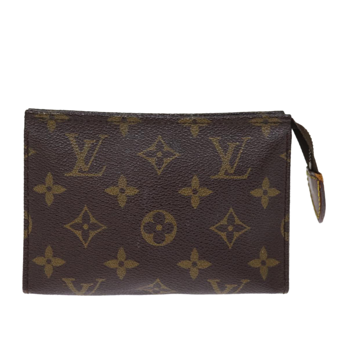 LOUIS VUITTON Monogram Poche Toilette 15 Pouch M47546 LV 75858