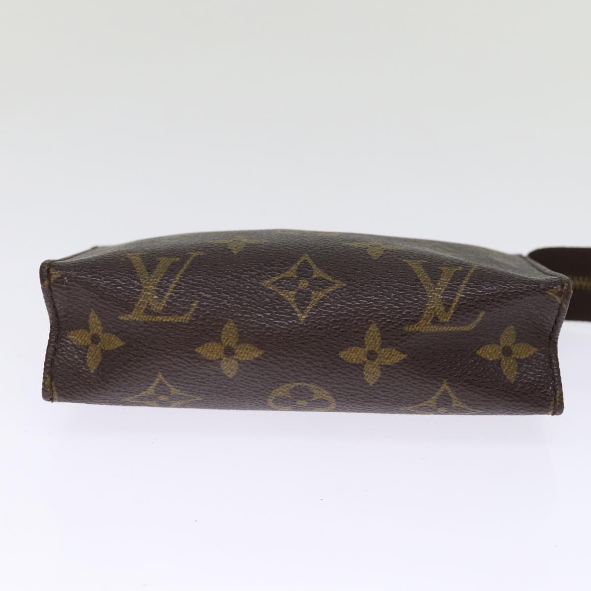 LOUIS VUITTON Monogram Poche Toilette 15 Pouch M47546 LV 75858