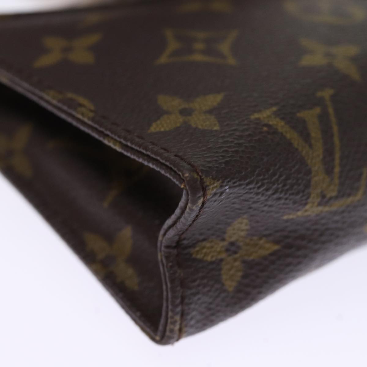 LOUIS VUITTON Monogram Poche Toilette 15 Pouch M47546 LV 75858