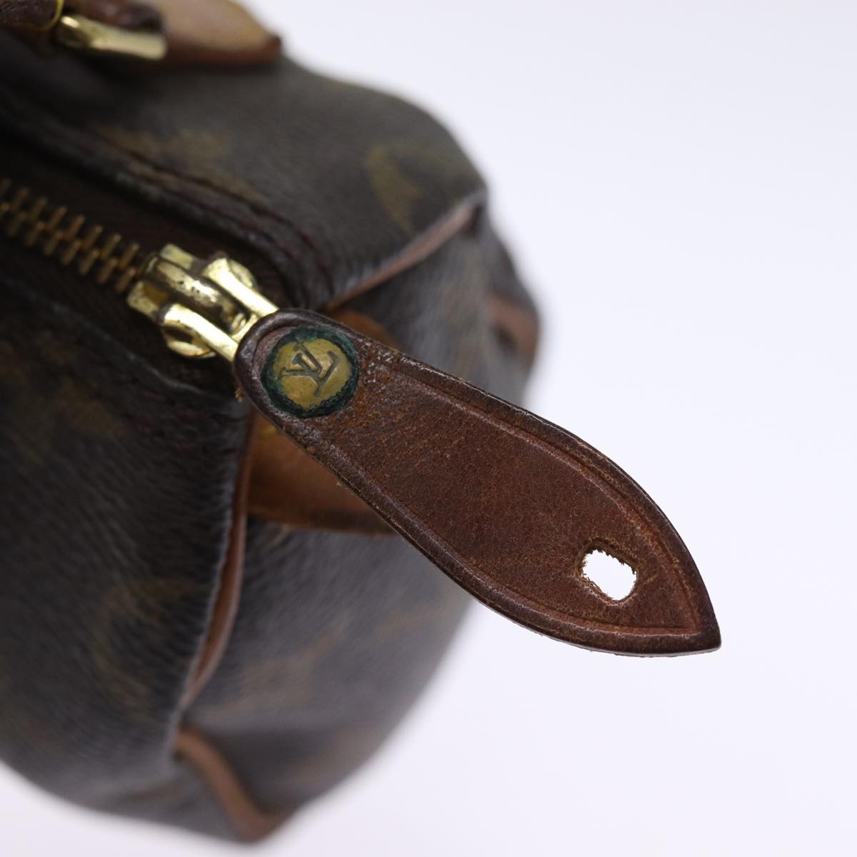 LOUIS VUITTON Monogram Mini Speedy Hand Bag M41534 LV 75859