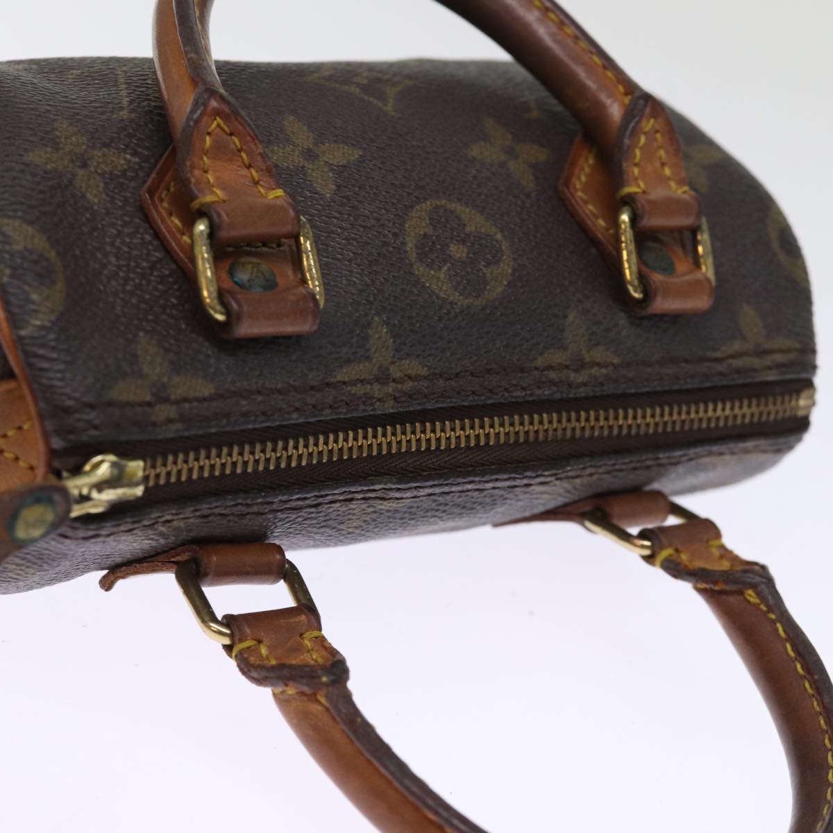 LOUIS VUITTON Monogram Mini Speedy Hand Bag M41534 LV 75859