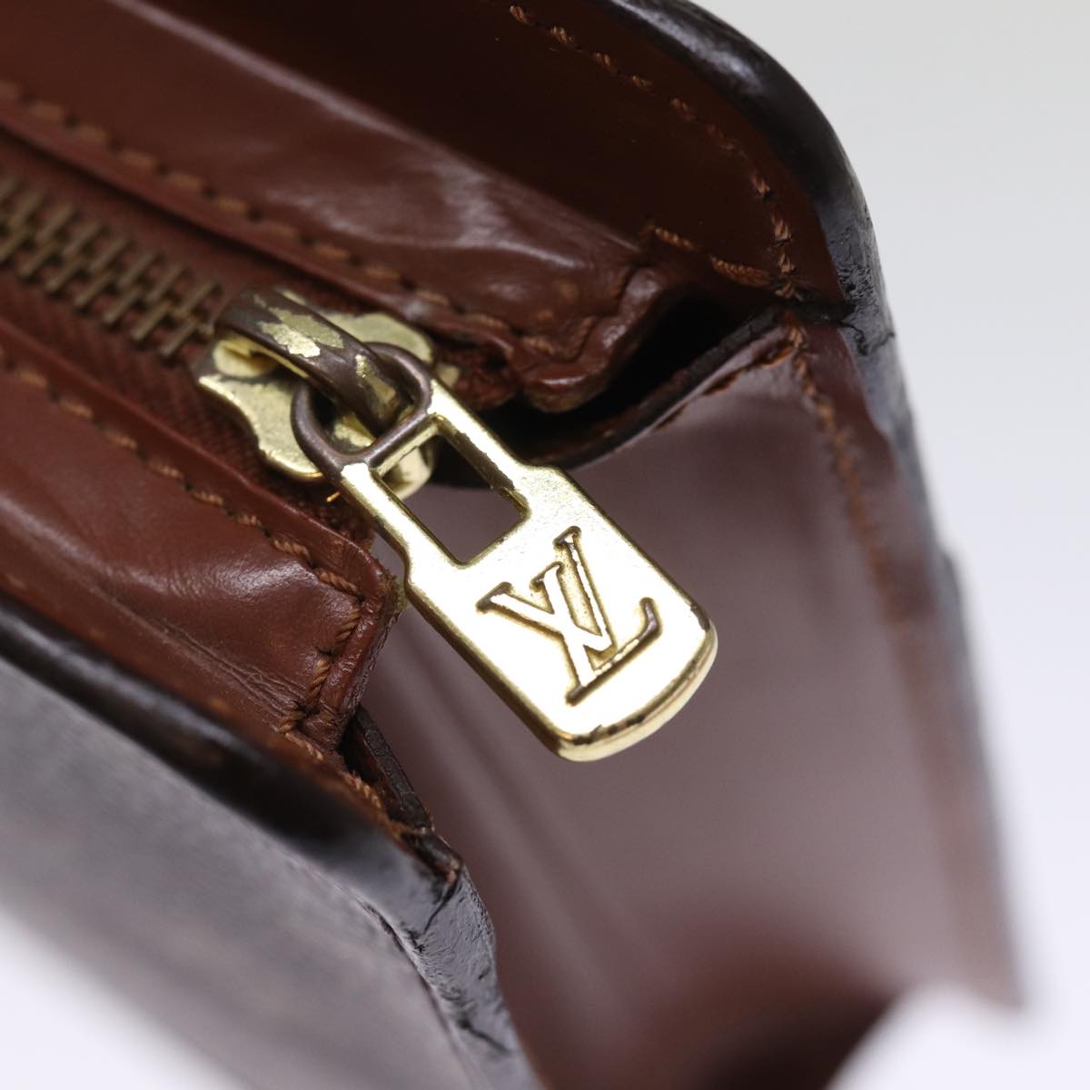 LOUIS VUITTON Monogram Pochette Homme Clutch Bag M51795 LV 75863