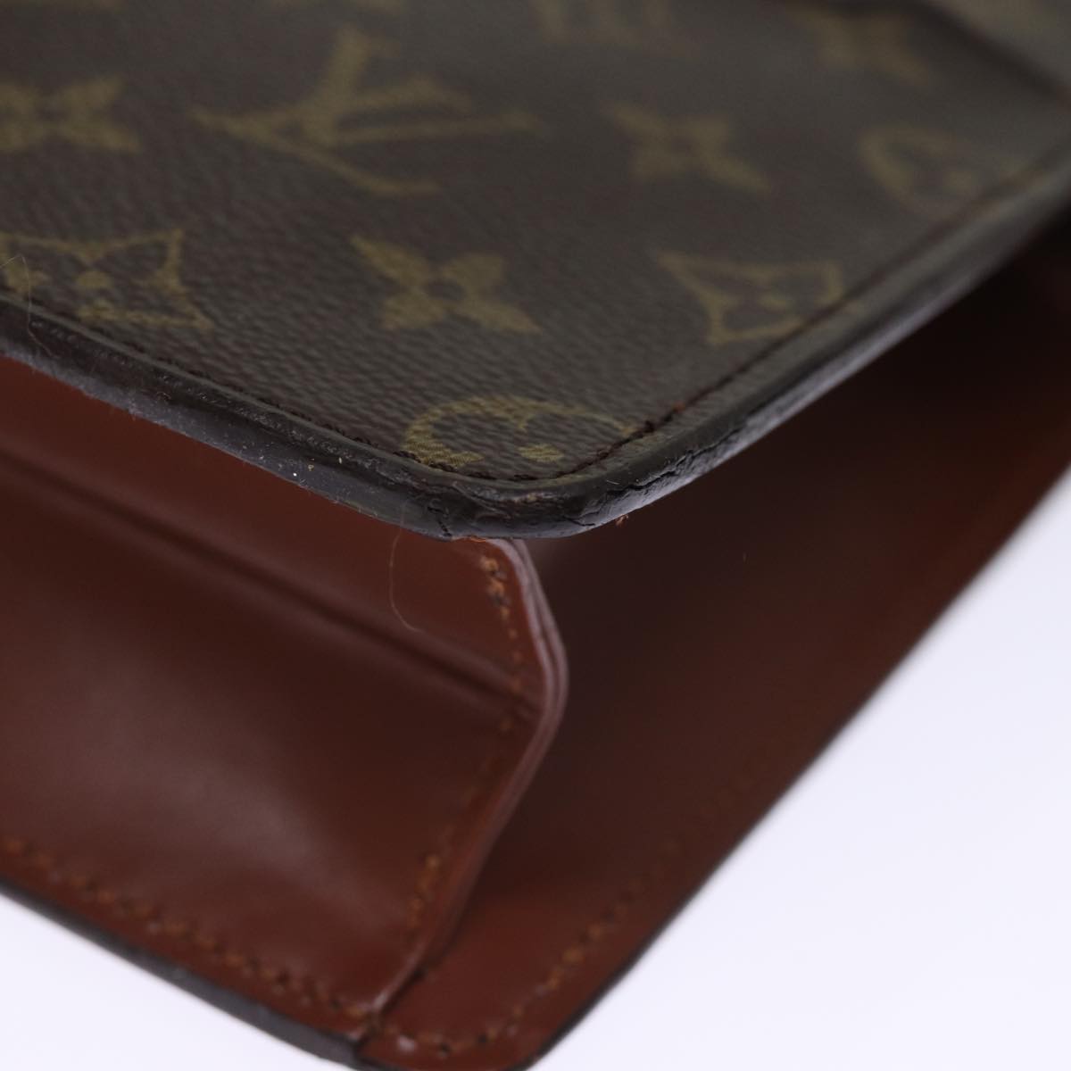 LOUIS VUITTON Monogram Pochette Homme Clutch Bag M51795 LV 75863