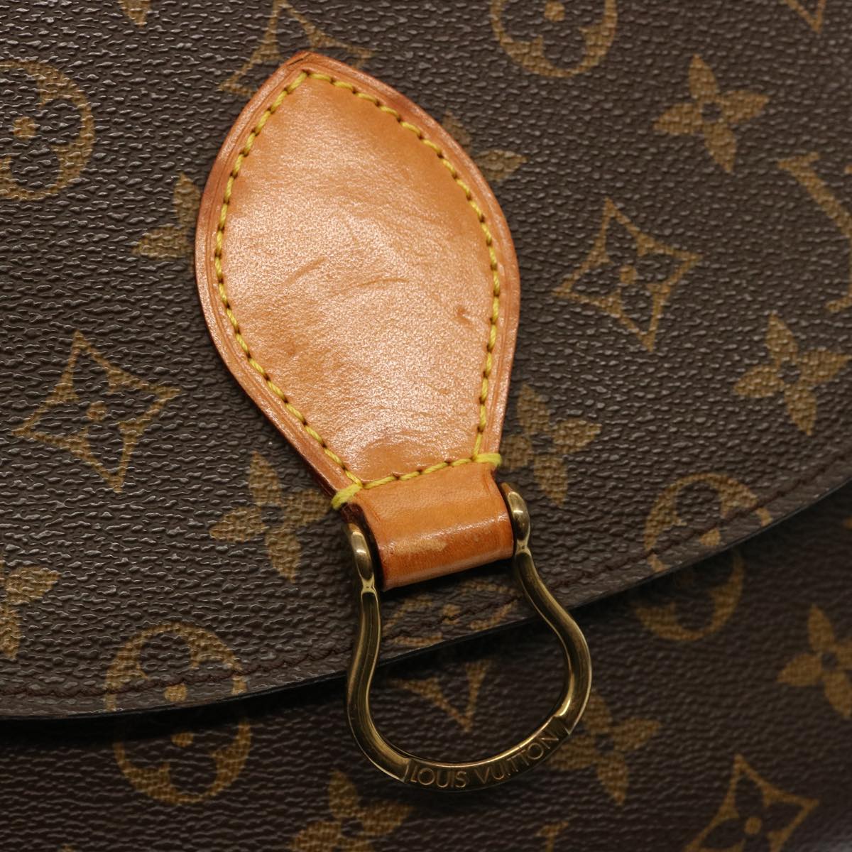 LOUIS VUITTON Monogram Saint Cloud GM Shoulder Bag M51242 LV 75865