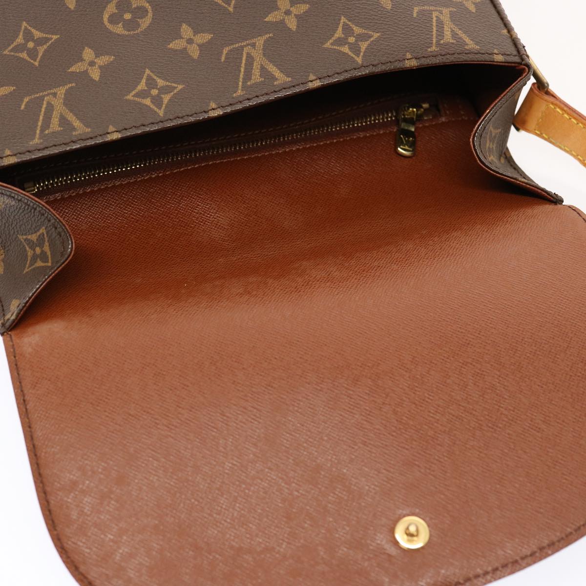 LOUIS VUITTON Monogram Saint Cloud GM Shoulder Bag M51242 LV 75865